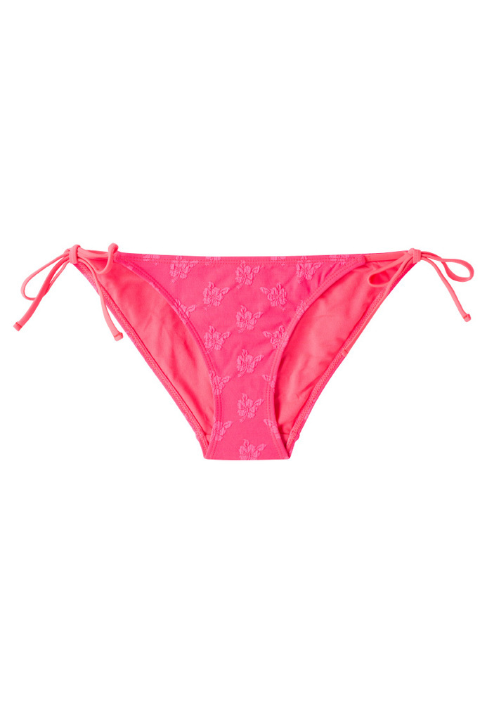 Bikini-Slip mit All-Over Blumen-Muster