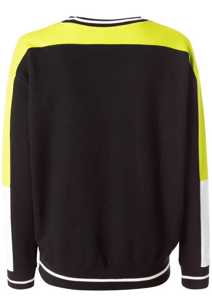 Sweatshirt im Colour-Blocking-Look