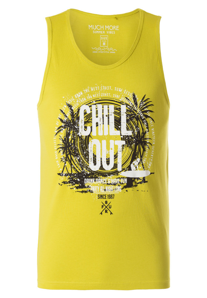 Tank-Top mit Folien-Print