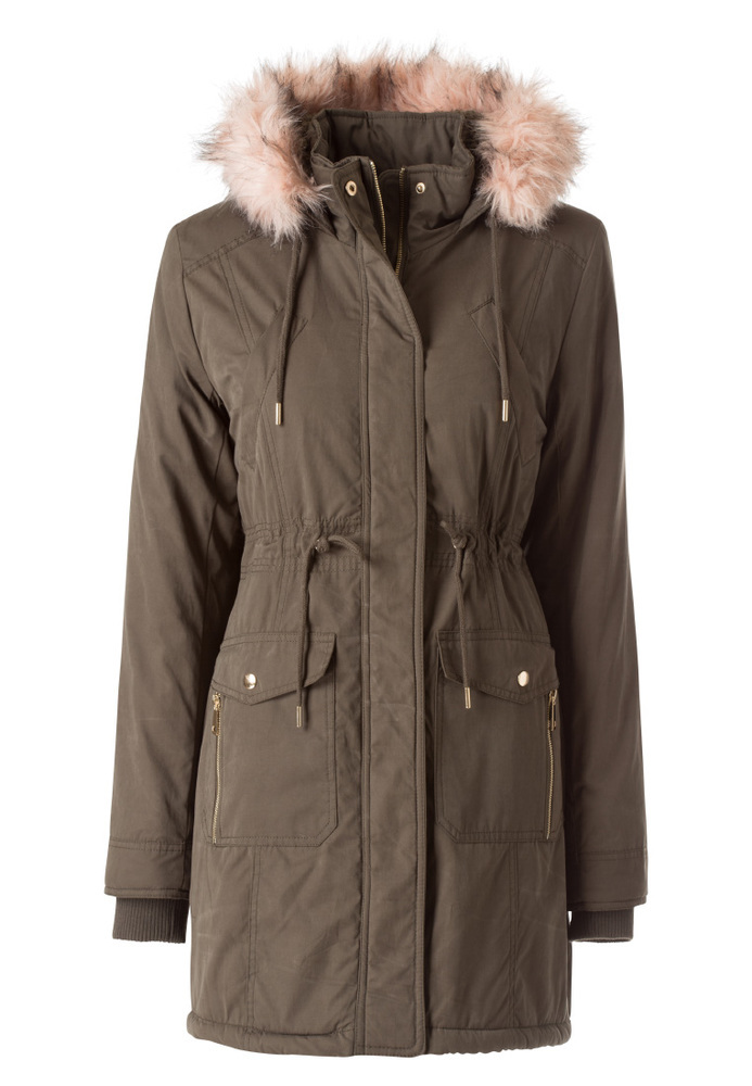 Parka mit Fake-Fur