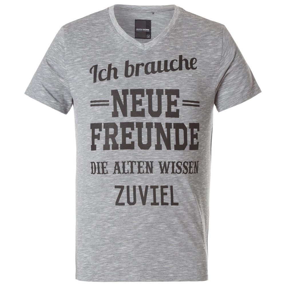 T-Shirt mit Sprüche-Druck