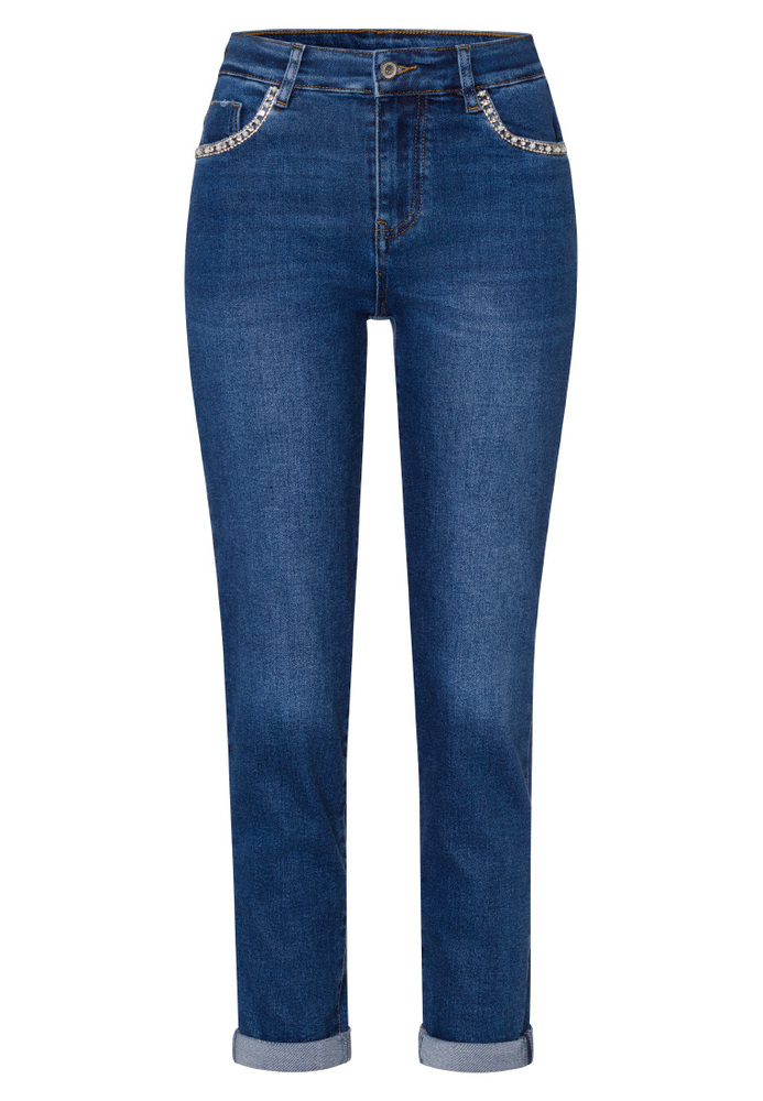 Ankle High Waist Jeans