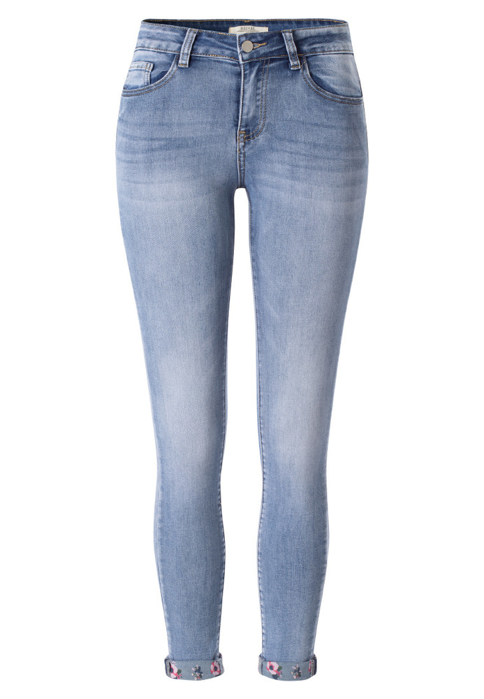 Ankle High Rise Jeans