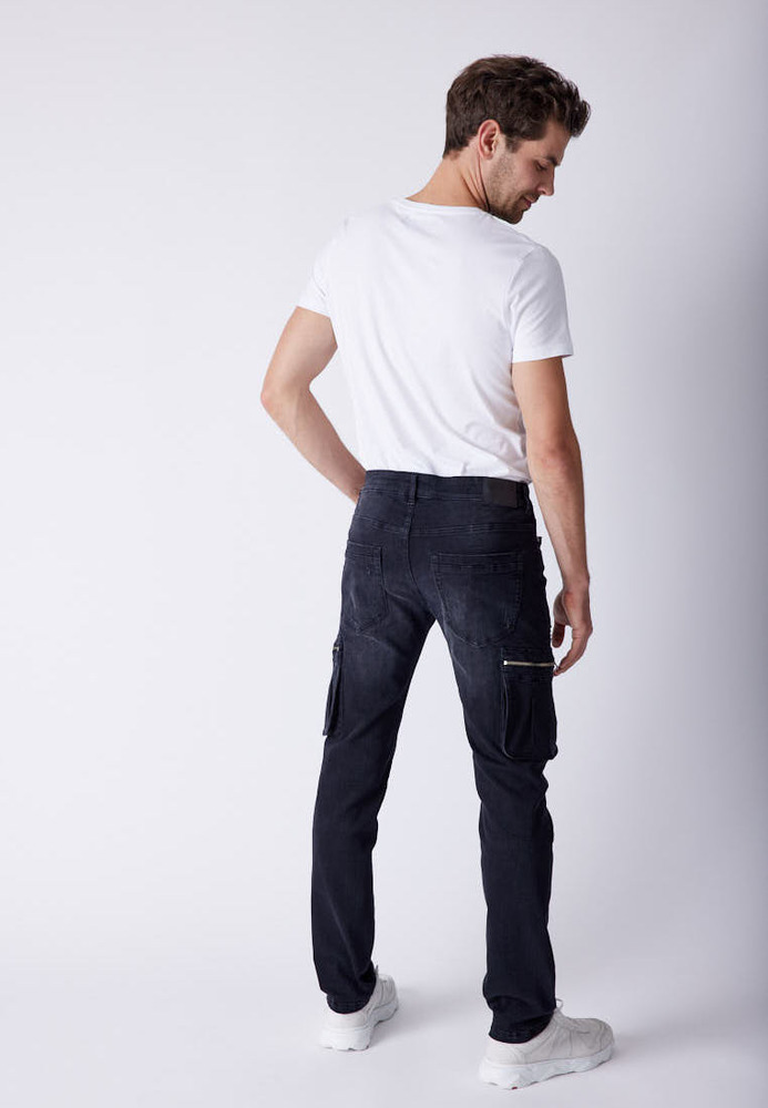 Tapered Regular Waist Jeans