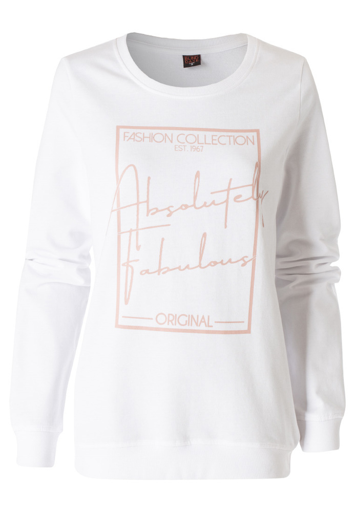 Sweatshirt mit Schriftzug-Print