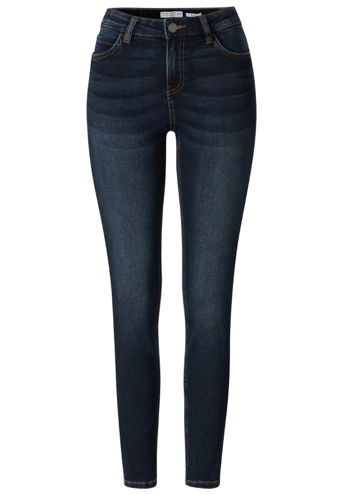 Skinny Mid Waist Jeans