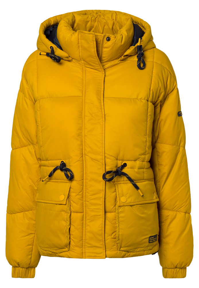 Steppjacke mit Kapuze