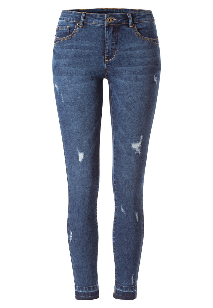 Ankle Low Rise Jeans