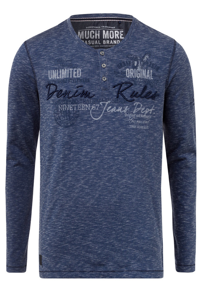 Longsleeve mit Schriftzug-Print