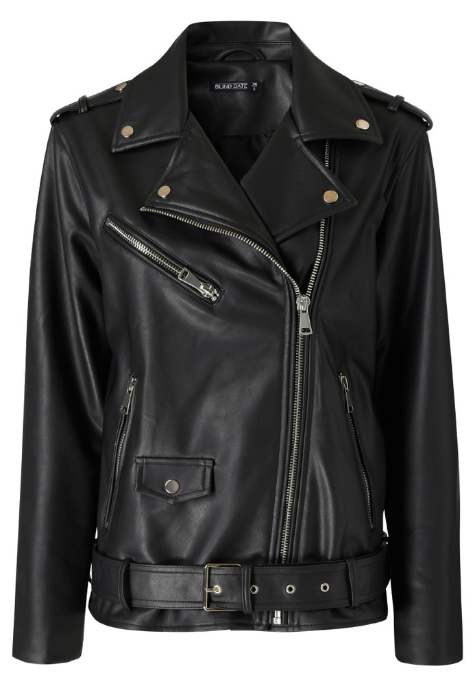 Jacke im Biker-Style