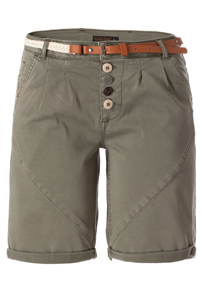 Bermuda-Shorts mit Gürtel