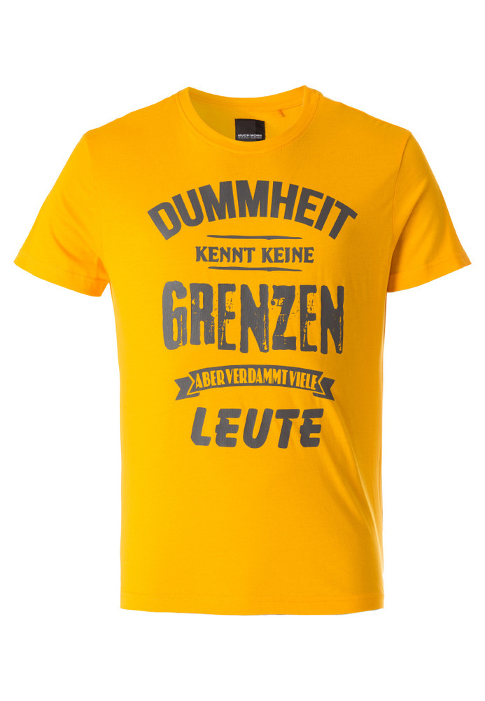 T-Shirt mit Sprüche-Druck