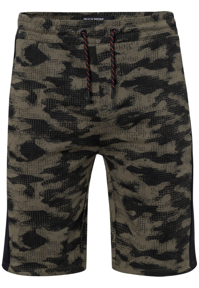 Sweat Bermuda in Camouflage-Optik