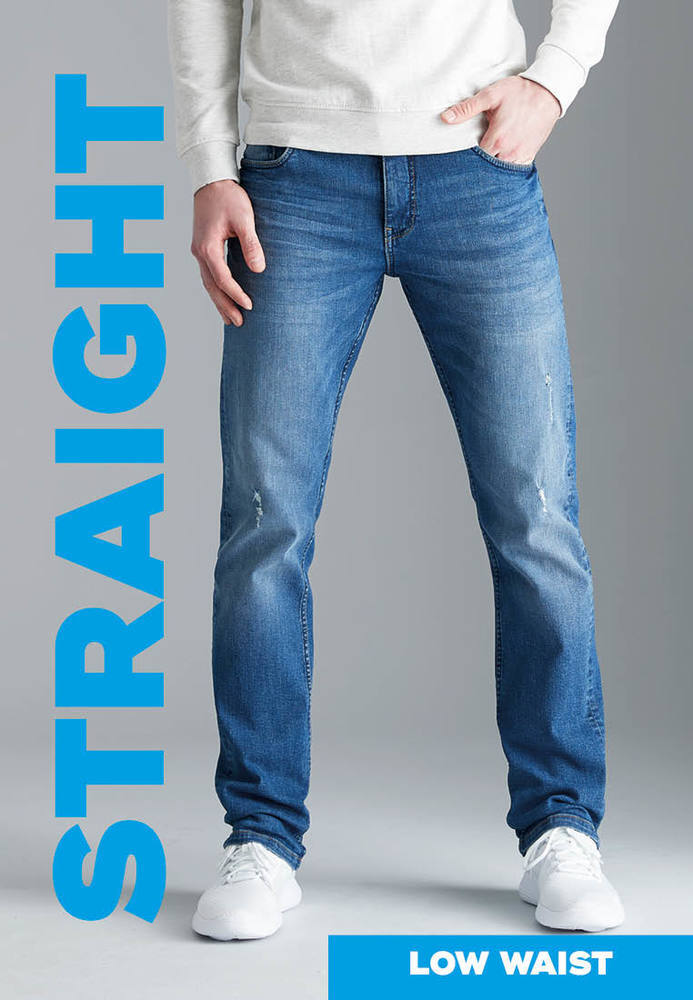 Straight Regular Waist Jeans