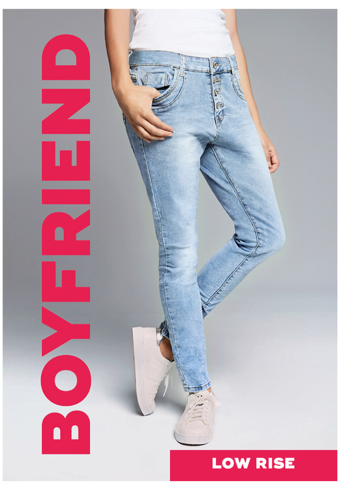 Boyfriend Low Rise Jeans