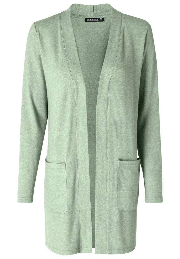 Langer Feinstrick-Cardigan