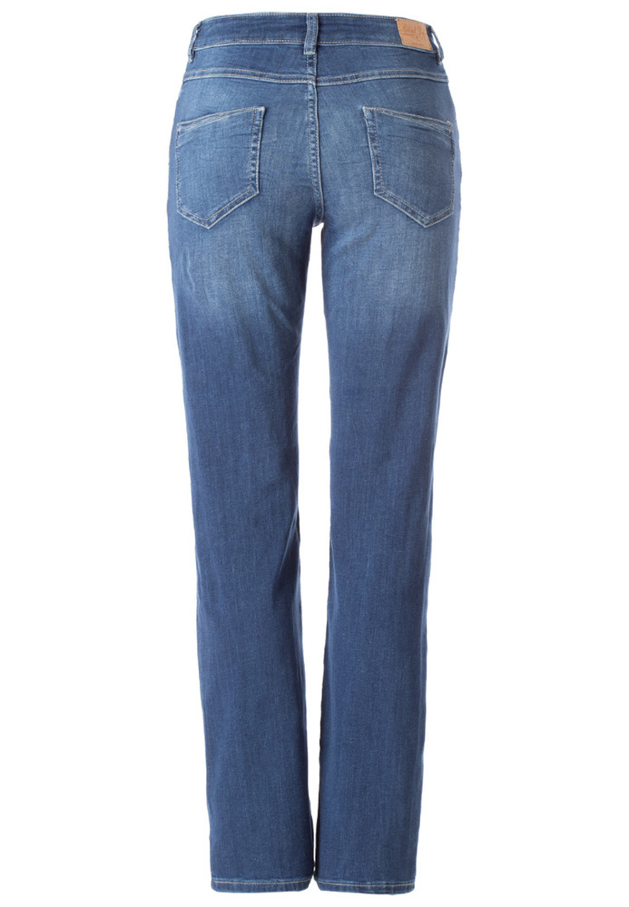 Straight Regular Rise Jeans