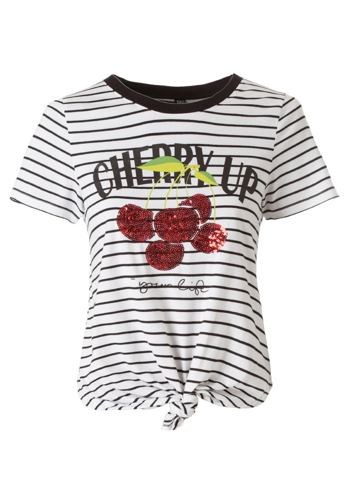 Shirt mit Front-Print