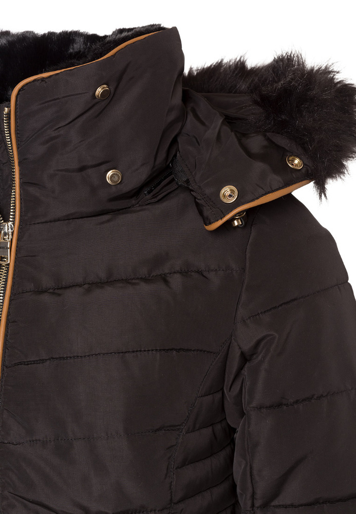 Steppjacke mit Kapuze