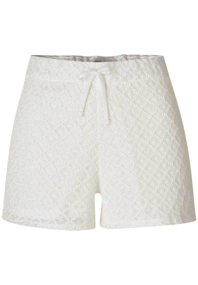 Shorts aus Crochet-Spitze