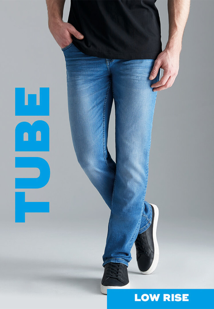 Tube Low Rise Jeans