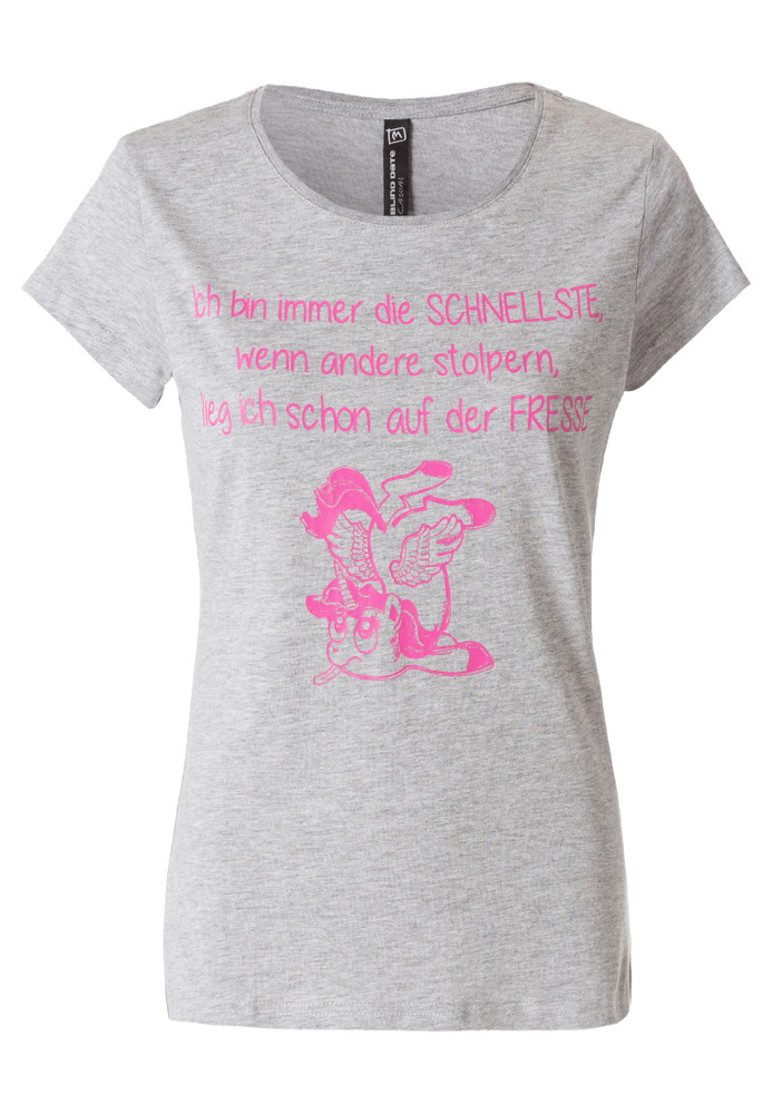 T-Shirt mit Einhorn-Druck