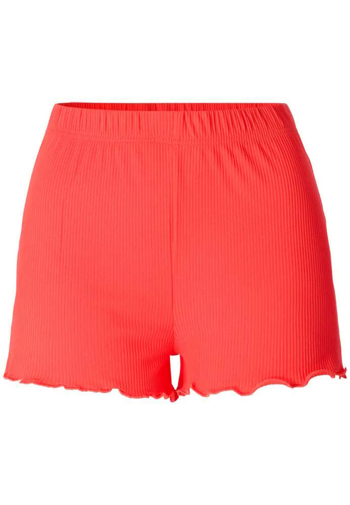 Pyjama-Shorts mit Ripp-Struktur