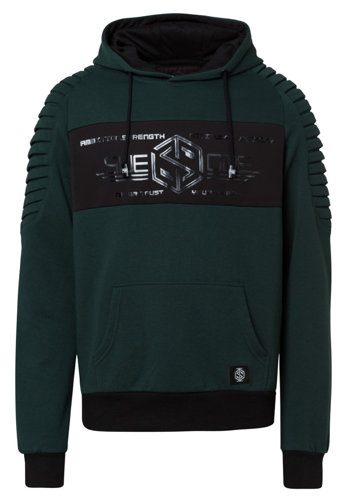 Hoodie mit 3D-Front-Print