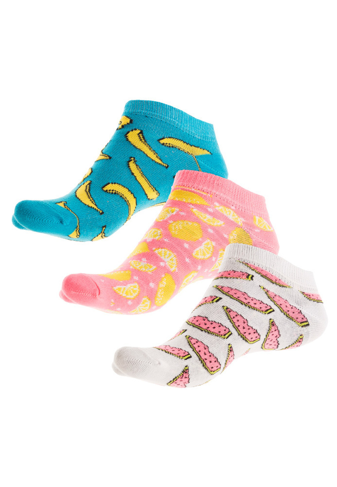 Sneaker-Socken, 3er Pack