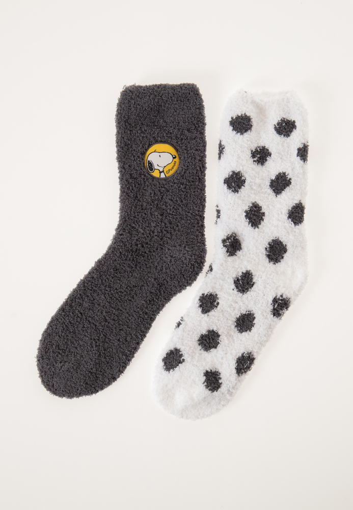 Snoopy-Socken aus Plüsch