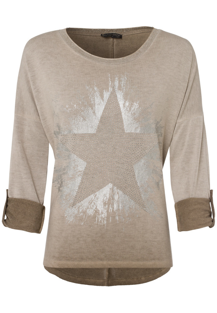 Longsleeve mit Stern-Motiv