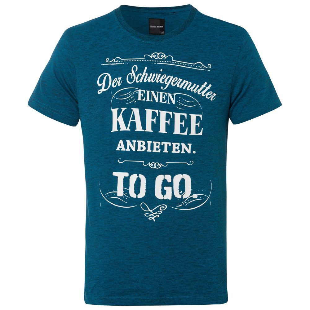 T-Shirt mit Sprüche-Druck