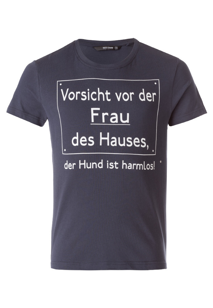 T-Shirt mit Sprüche-Druck