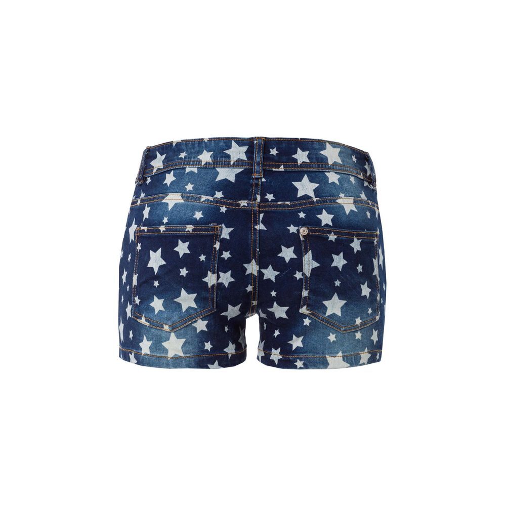 Jeans Shorts mit Sternen