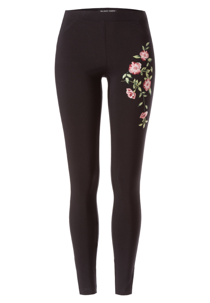 Leggings mit Stickerei