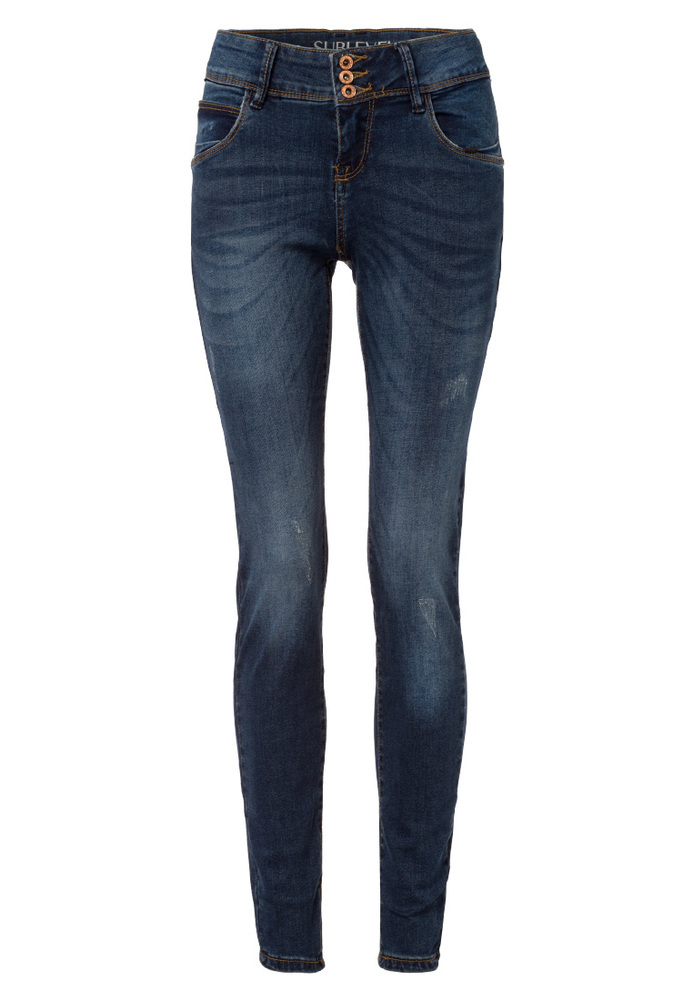 Straight Regular Rise Jeans