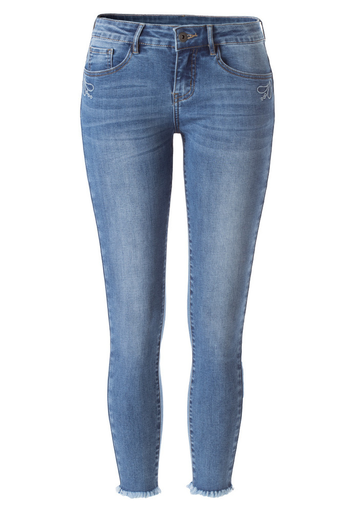 Ankle Regular Rise Jeans