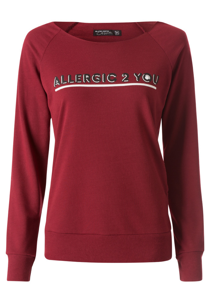 Sweatshirt mit Schriftzug-Print