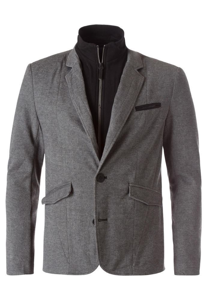 Blazer im Lagen-Look