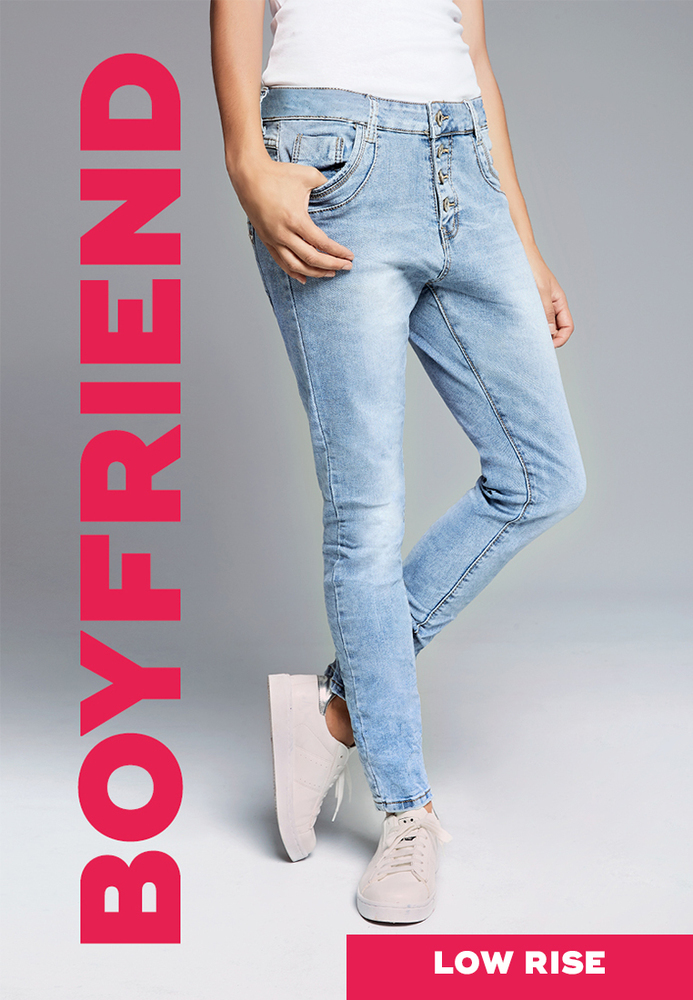 Boyfriend Low Rise Jeans