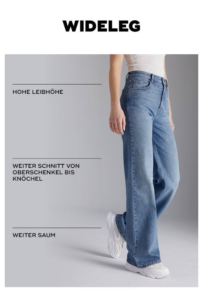 Wide High Waist Jeans