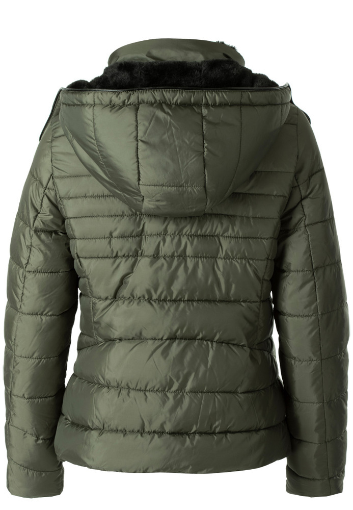 Steppjacke mit Kapuze