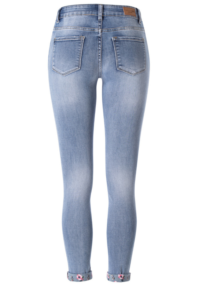 Ankle High Rise Jeans