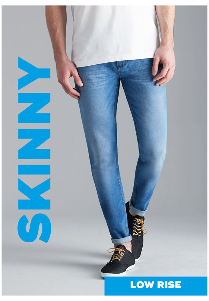 Skinny Low Rise Jeans