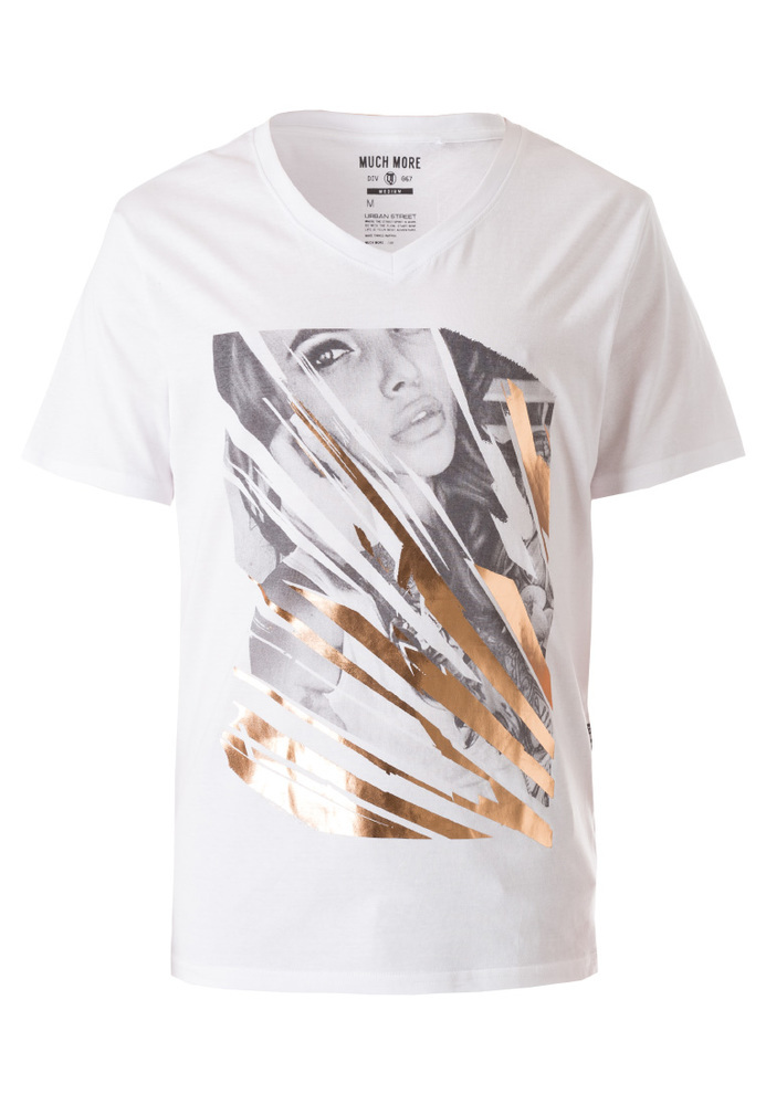 T-Shirt mit Front-Print