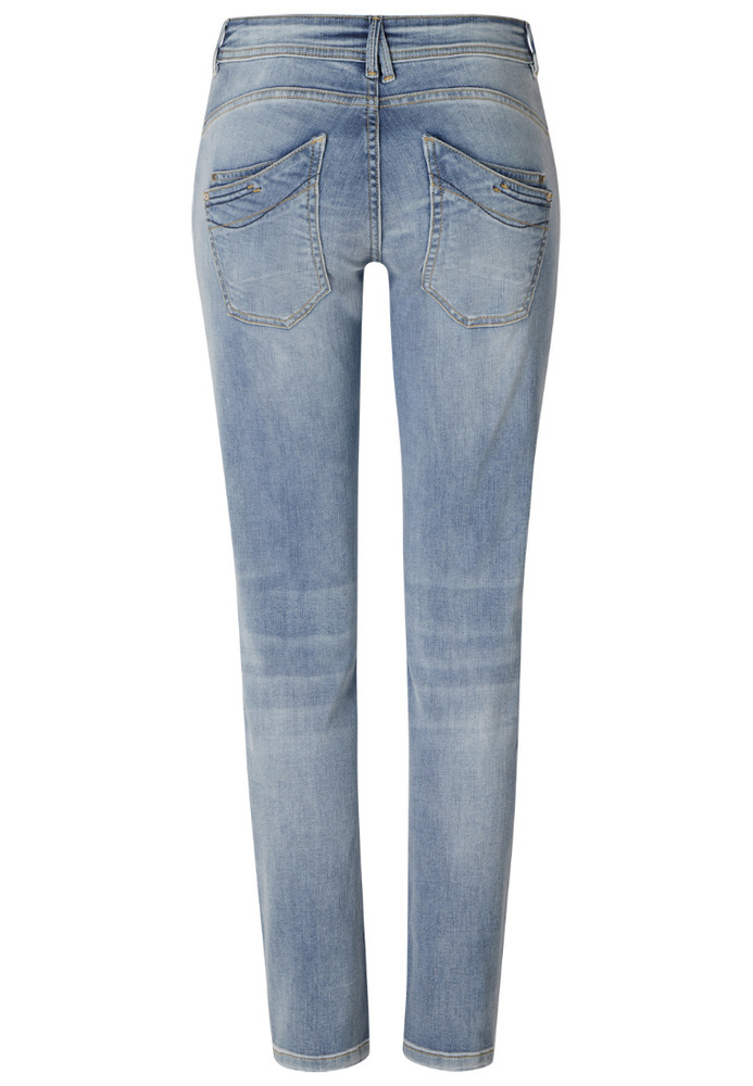 Slim Mid Waist Jeans