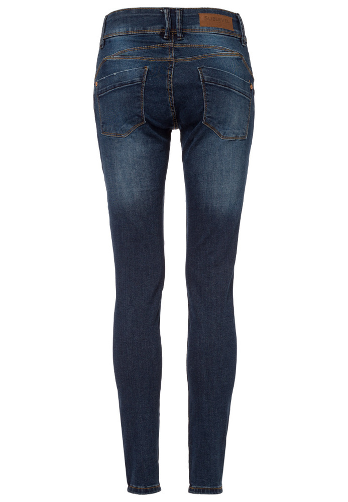 Straight Regular Rise Jeans