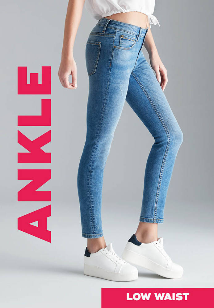 Ankle Low Waist Jeans