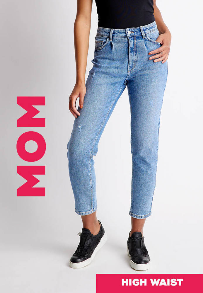 New Mom High Waist Jeans