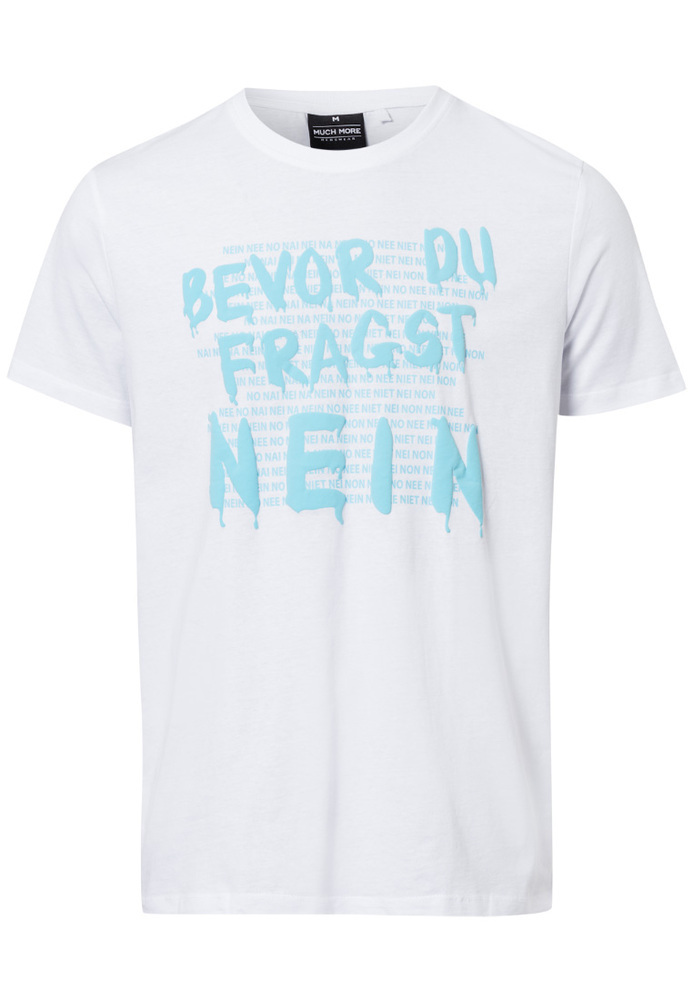 T-Shirt mit Sprüche-Druck